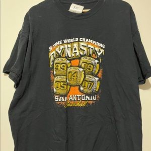 San Antonio Spurs 5 time champs tee